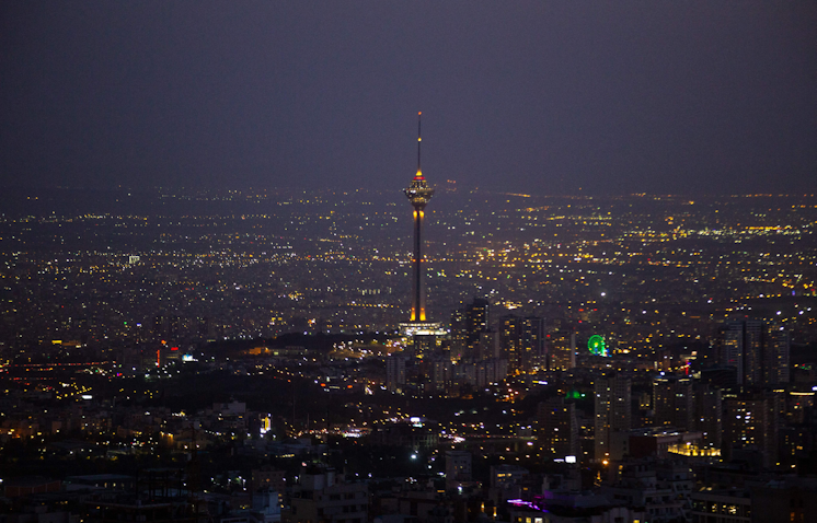 A view of Milad Tower in Tehran, Iran on Sept. 9, 2023. (Photo via Getty Images)