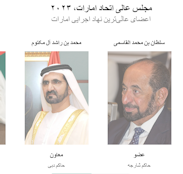 مجلس عالی اتحاد امارات، ۲۰۲۳