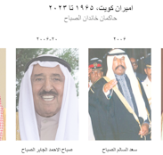امیران کویت، ۱۹۶۵ تا ۲۰۲۳