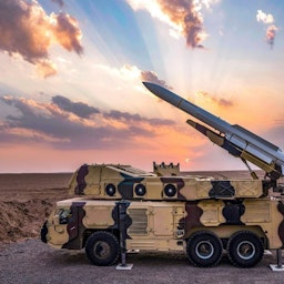 نظام صواريخ الدفاع الجوي الإيراني متوسط المدى، سوم خرداد. الموقع غير معروف. 20 يونيو/حزيران 2022. (الصورة عبر إيما مديا)