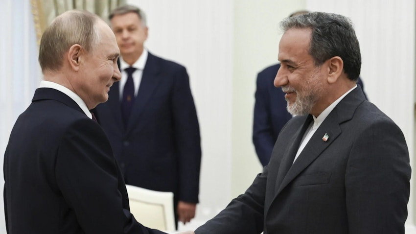 Iran's top diplomat visits Russia as Israel hits Iranian domestic security institutions