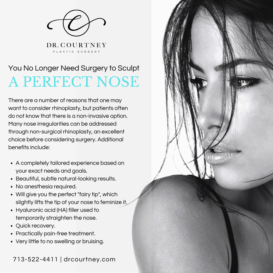 Dr. Courtney Plastic Surgery Blog | You no longer need surgery to sculpt a perfect nose