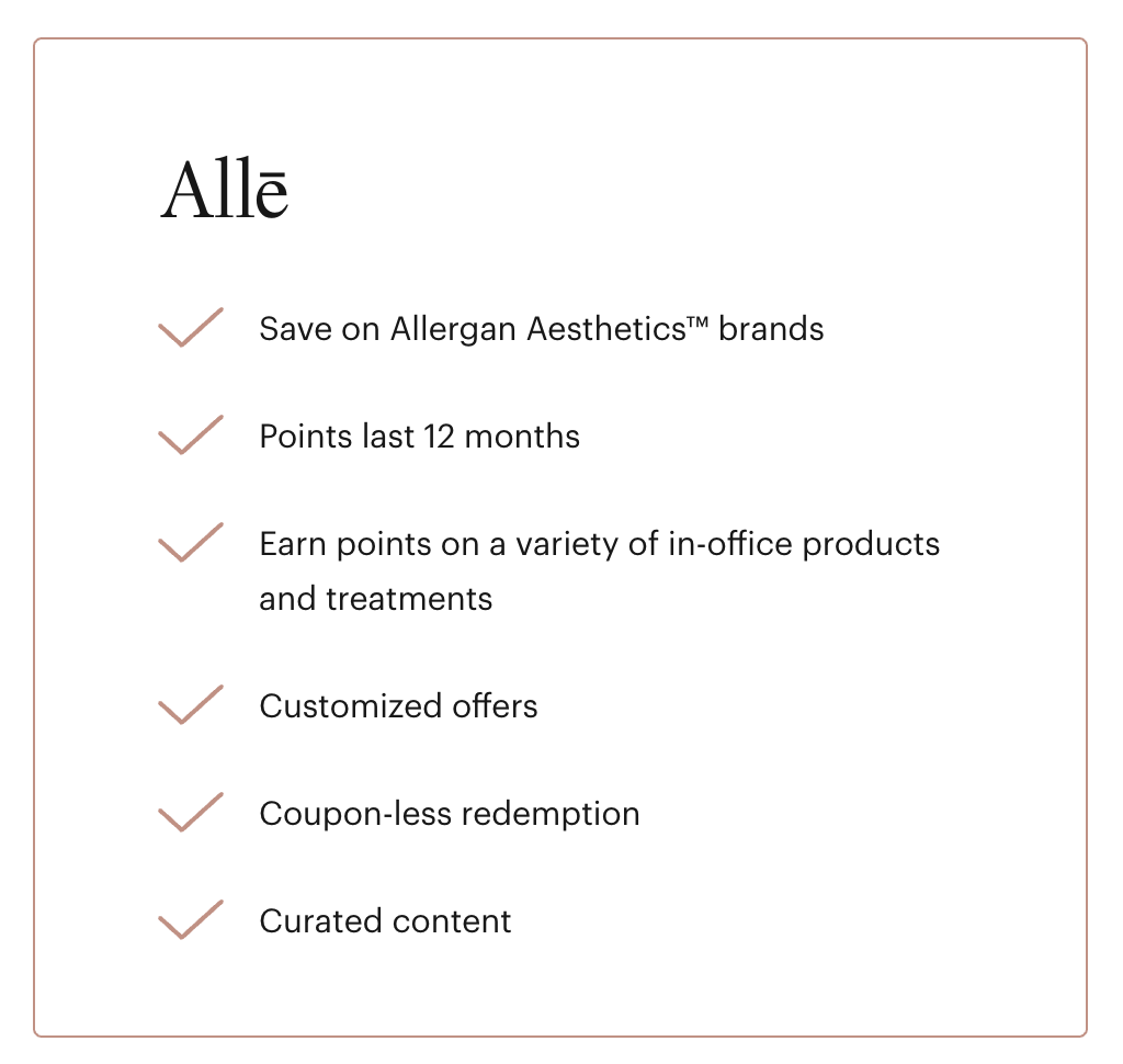 an image showing all the benefits of joining Alle