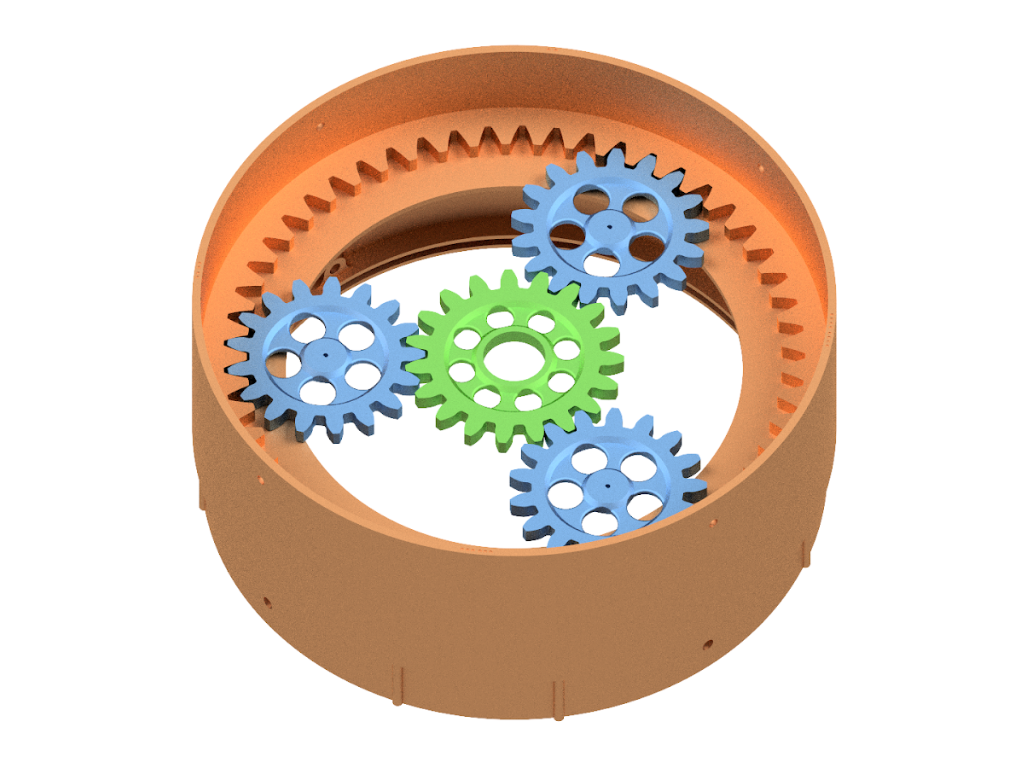 Components of Planetary Gearset