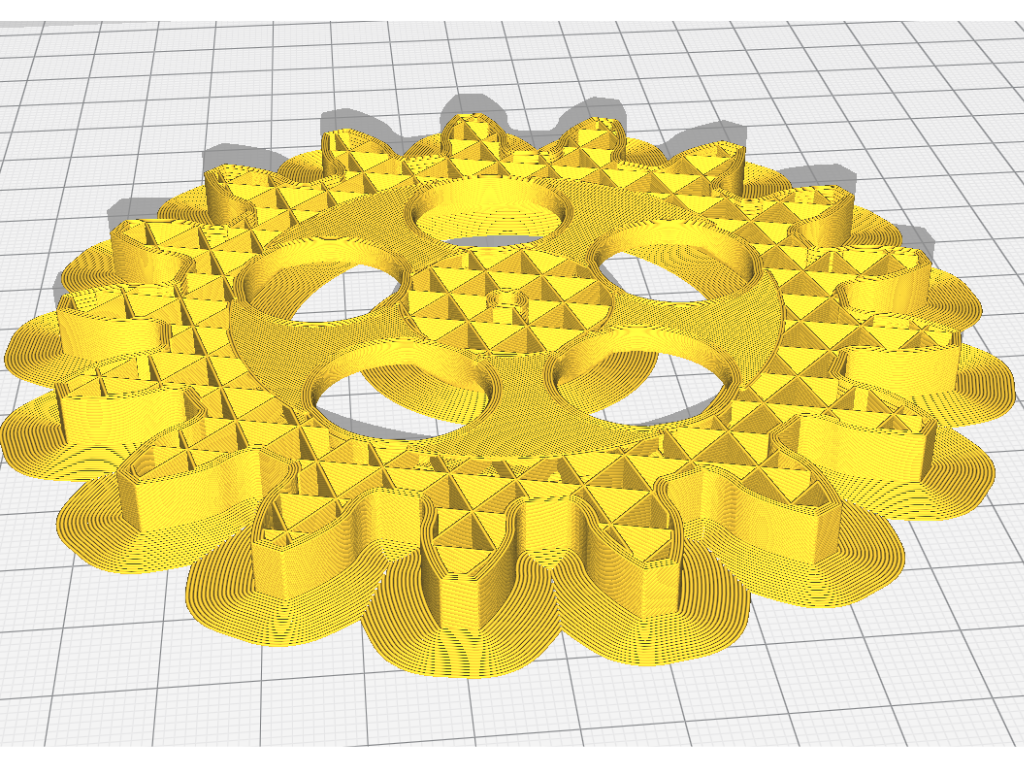 Planetary Gearset designed by CAD model