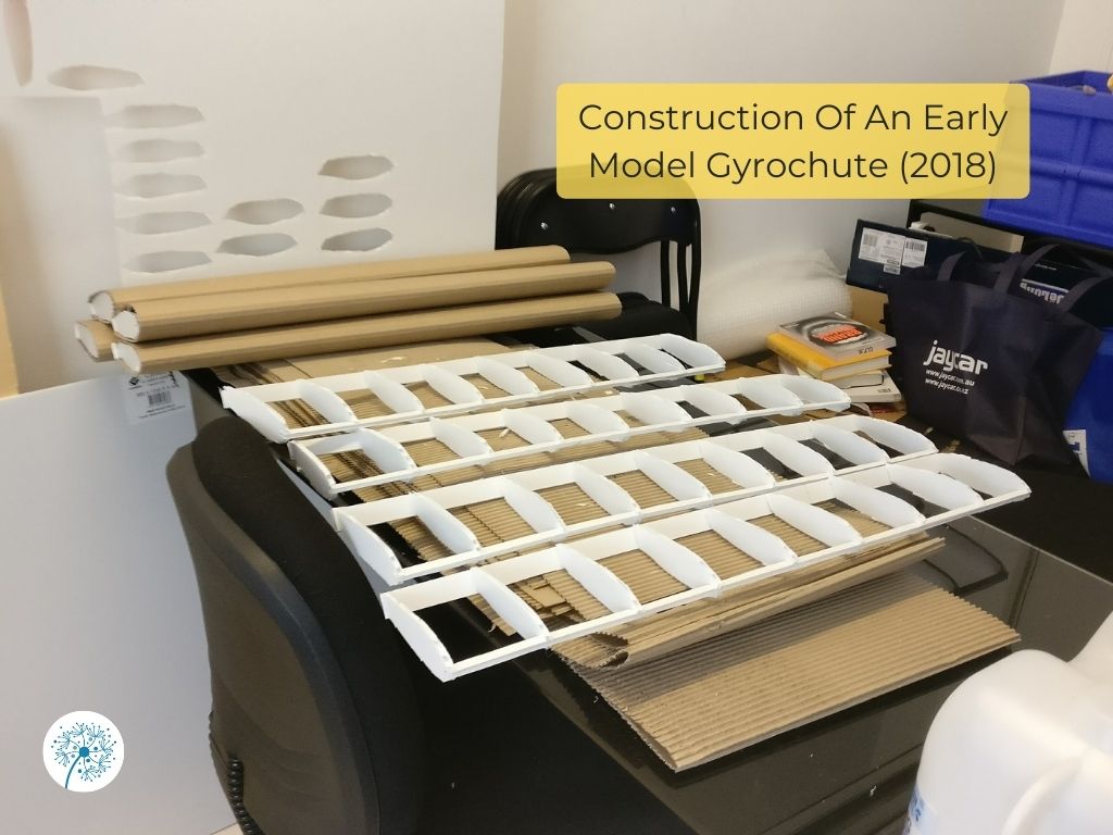 Construction of an early model Gyrochute, 2018