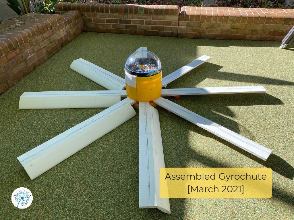 Assembled Gyrochute, March 2021