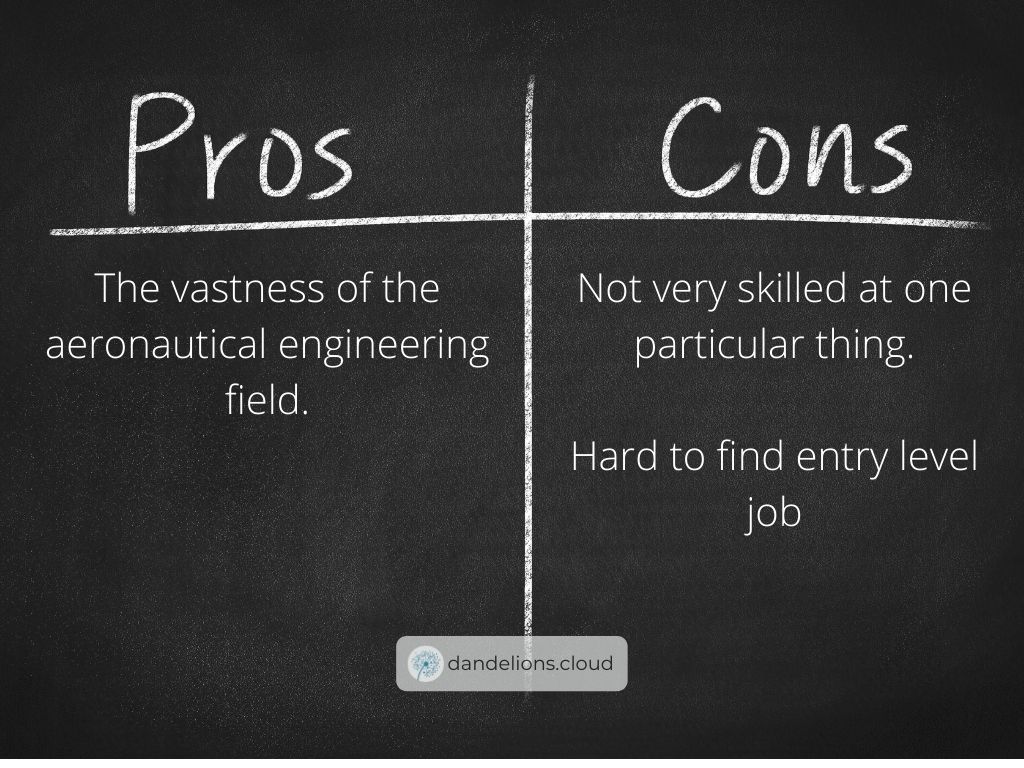 The pros and cons of being an aerospace engineer