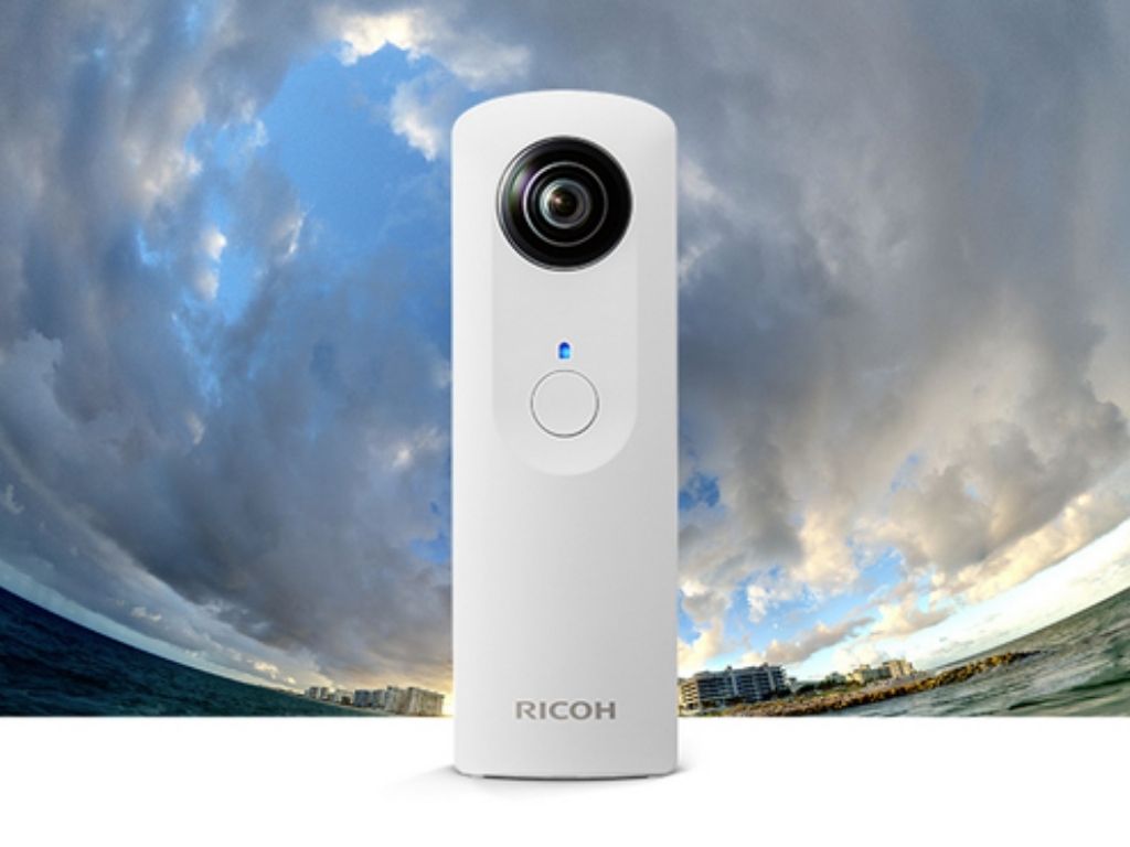 Ricoh Theta - The first camera that can take spherical 360-degree panoramas | Image Credit: ExtremeTech