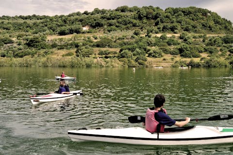 Kayak Lago San Sebastiano Sardegna Kayak Lago San Sebastiano Sardegna
