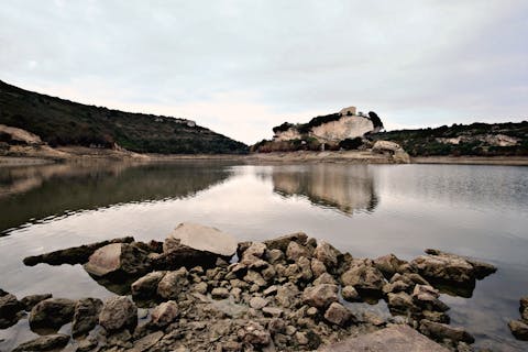 Lake San Sebastiano Sardinia