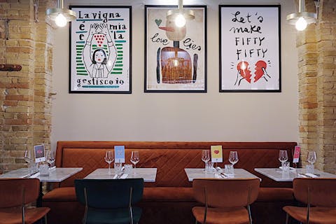 Nella pizzeria