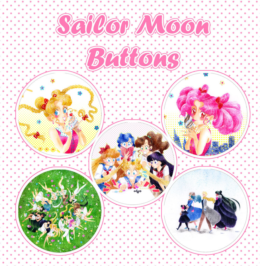 Moon Buttons