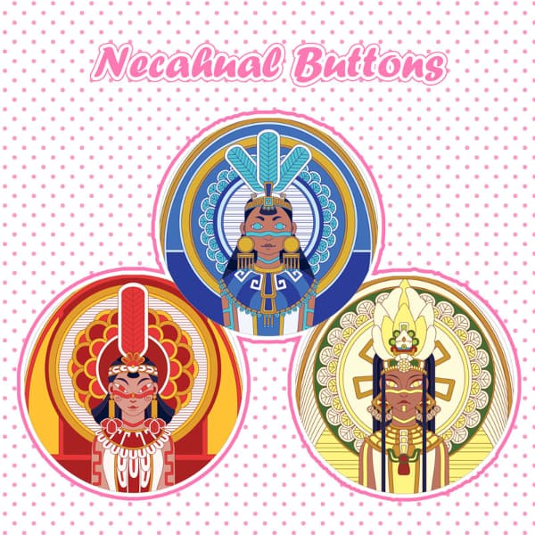 Necahual Buttons