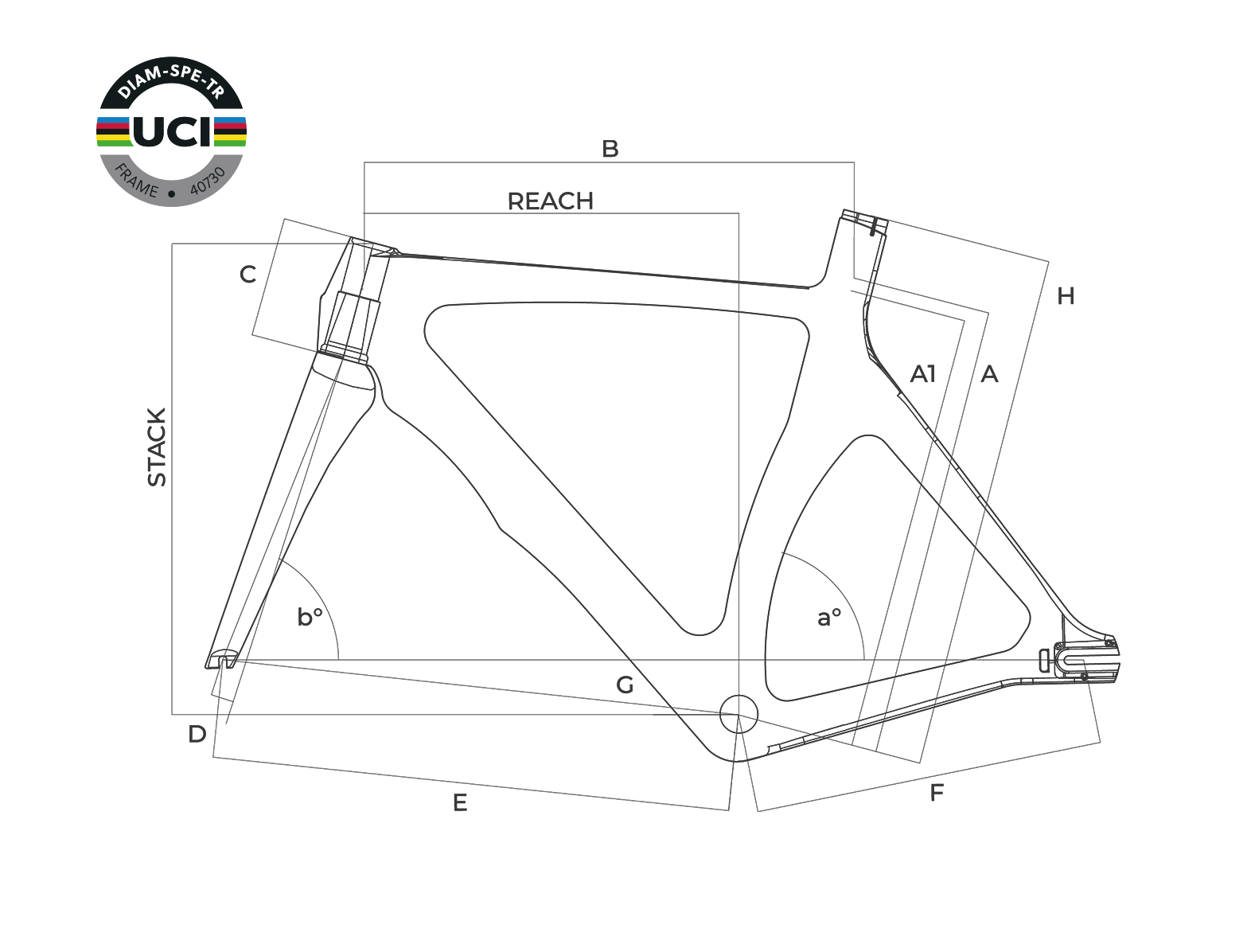 MCipollini Dolomia frame details technical scheme