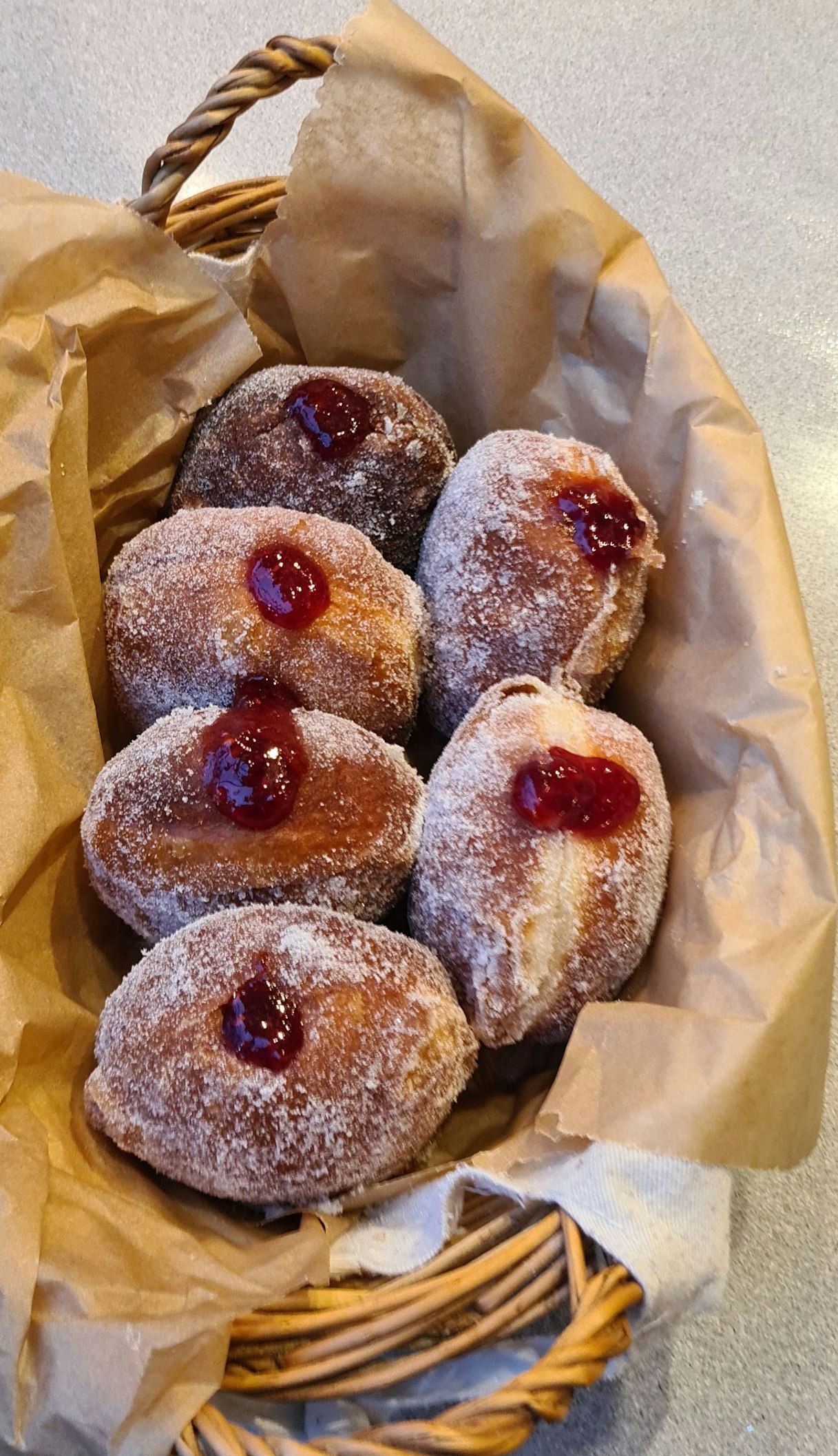 Raspberry Doughnuts