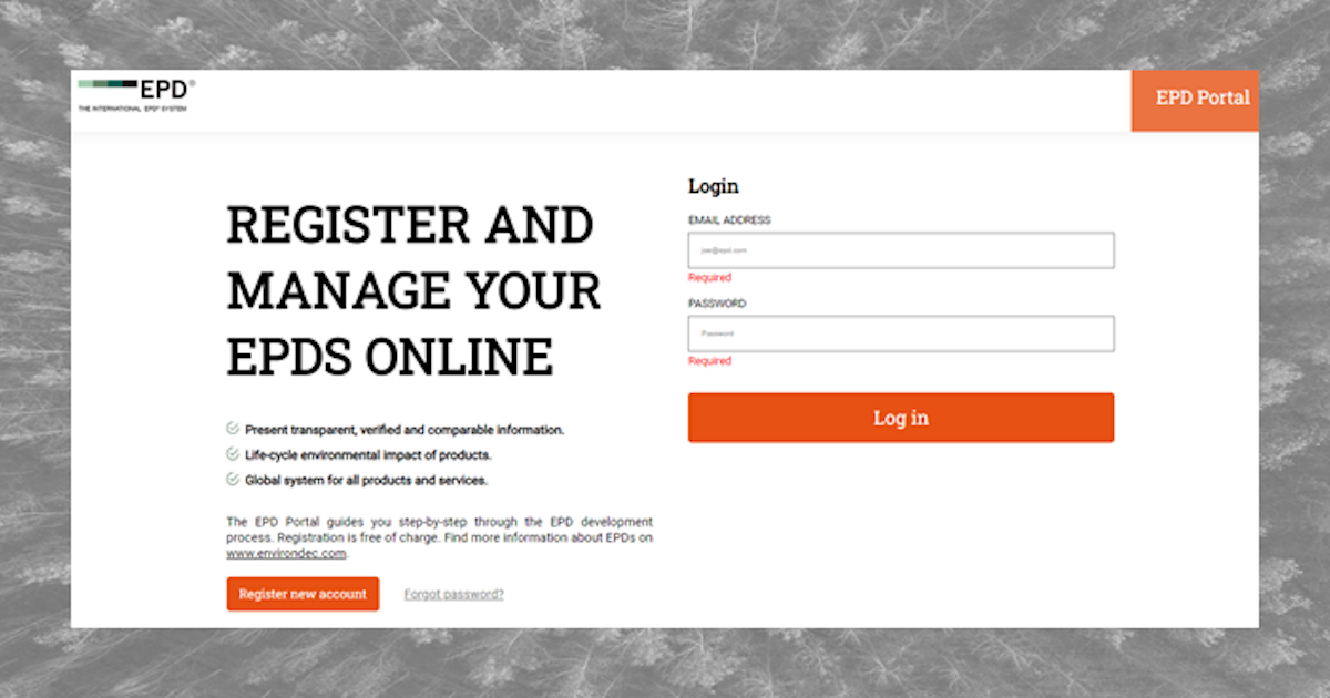 Epd Wallet Upcoming EPD Portal upgrades for digitised EPDs in ILCD+EPD for ...