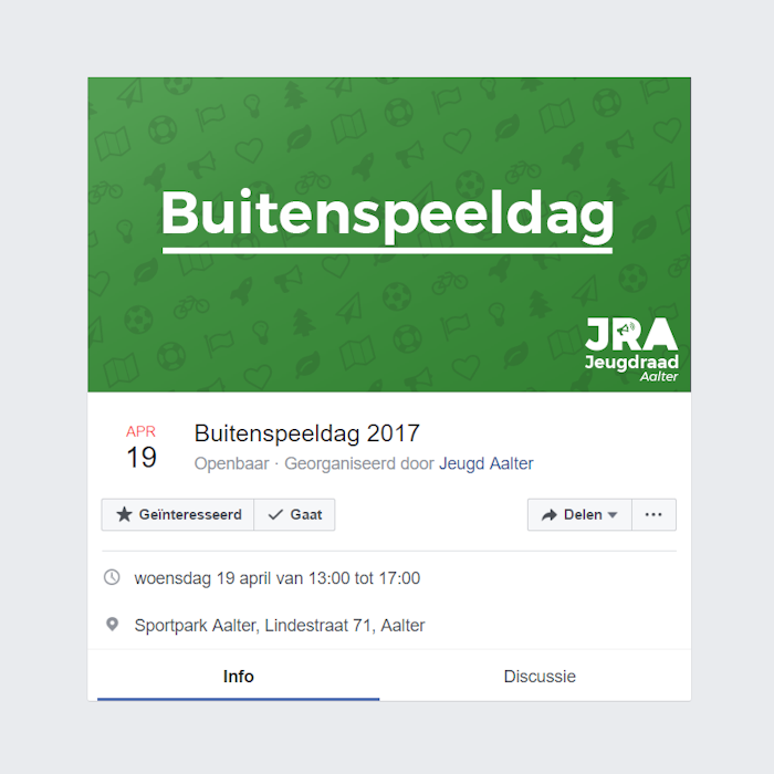 Mockup Facebook evenement
