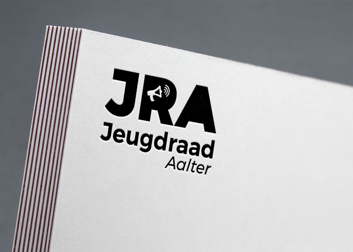 Mockup logo op papier