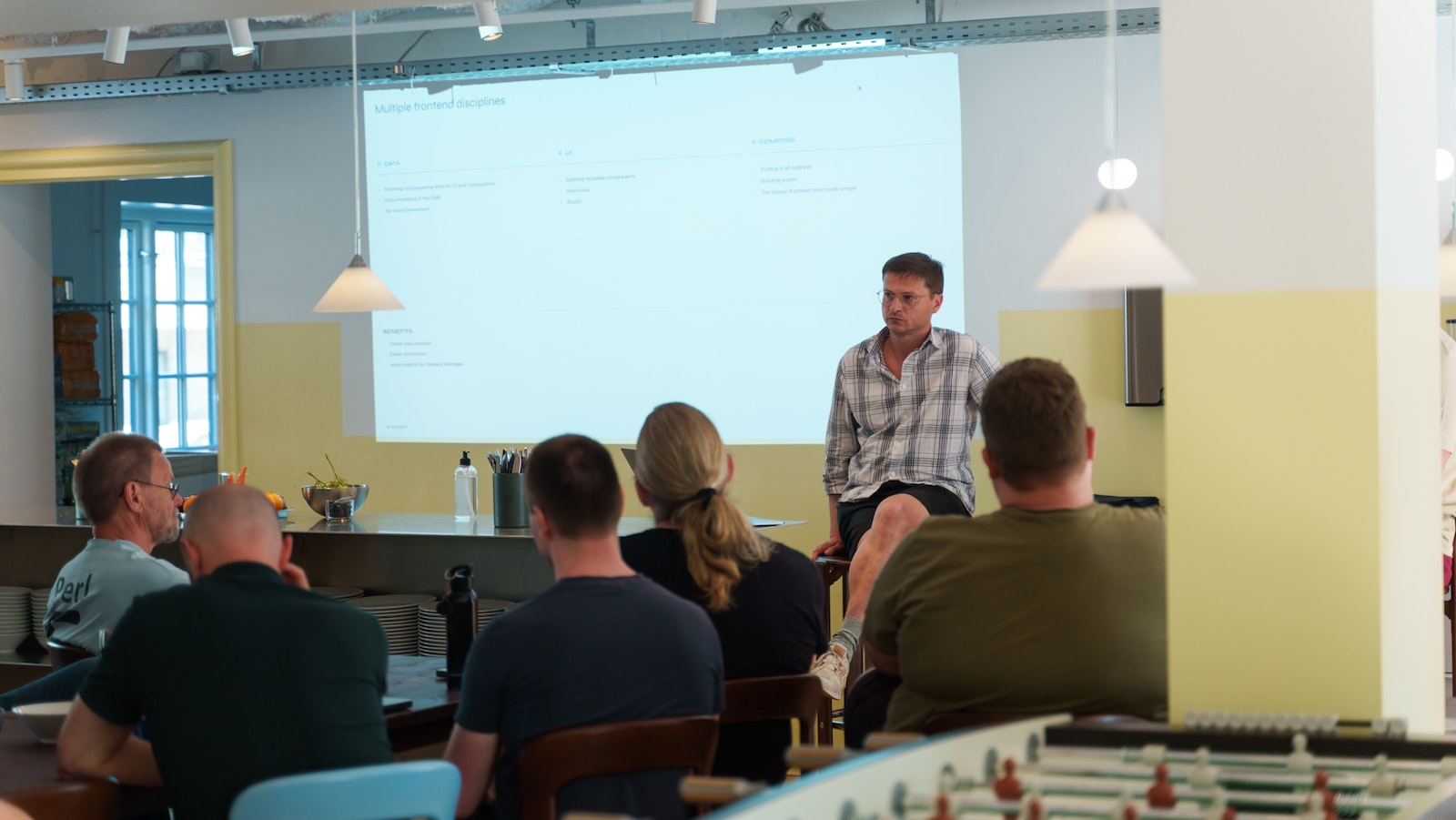 dev team meeting