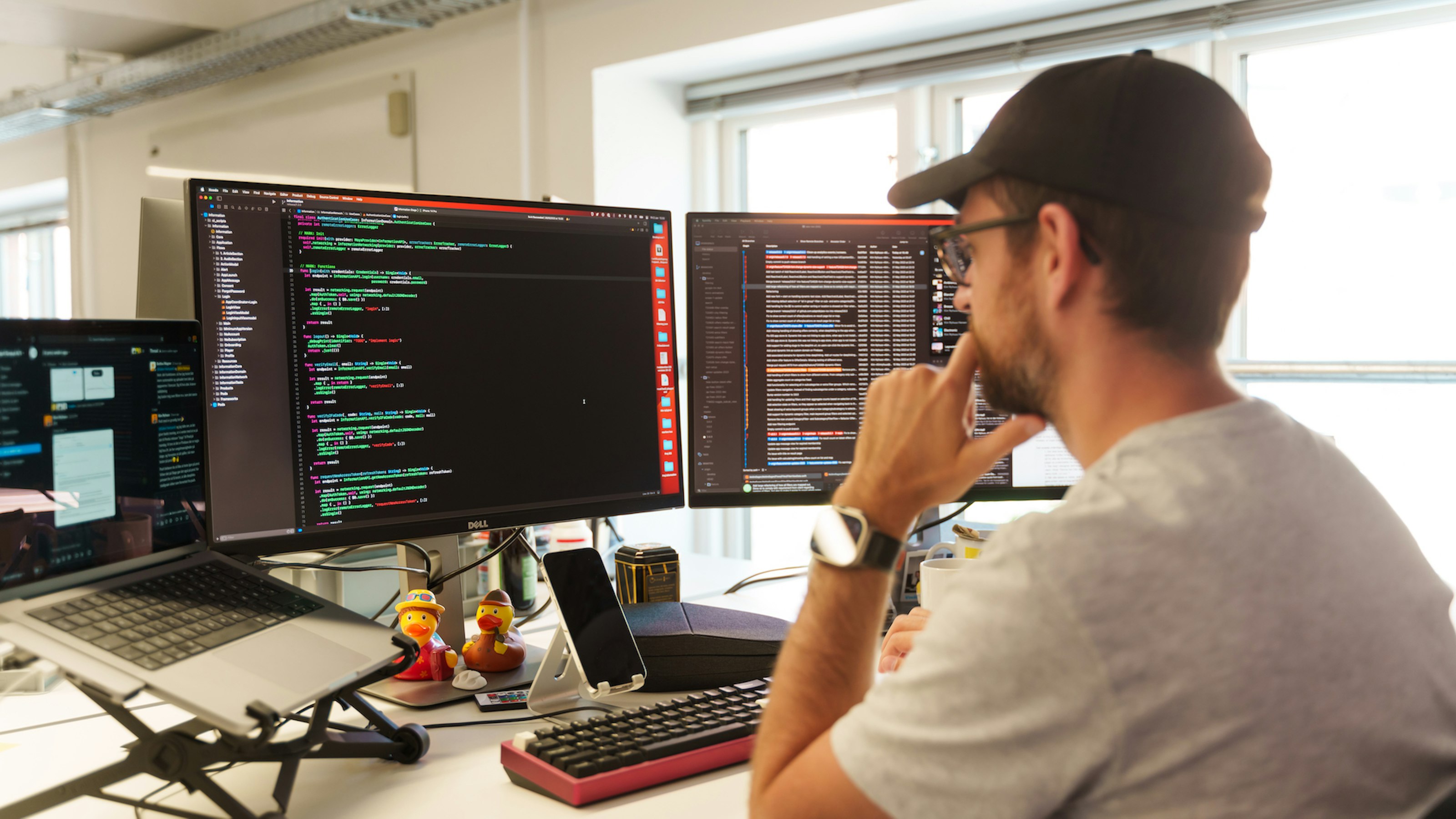 we design, code, create