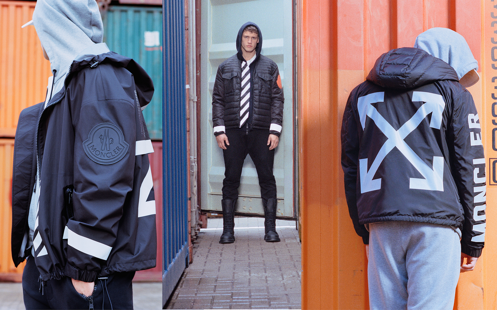 moncler jacket off white