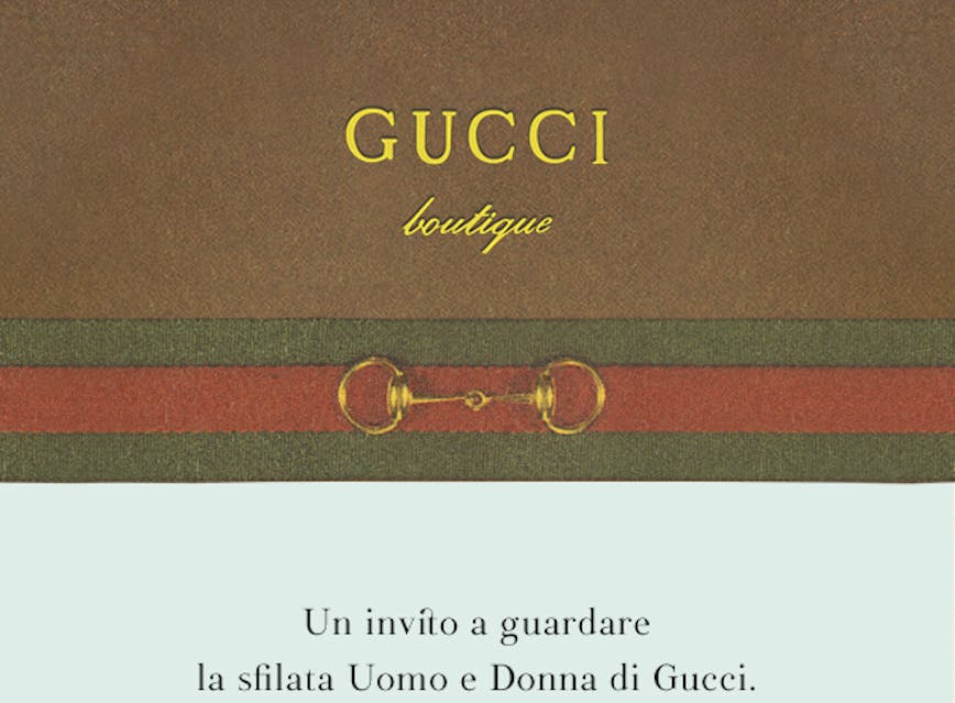 Il Live Streaming Di Gucci