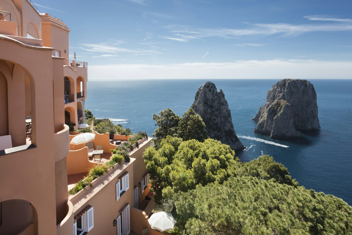 Hotel con vista: Punta Tragara a Capri