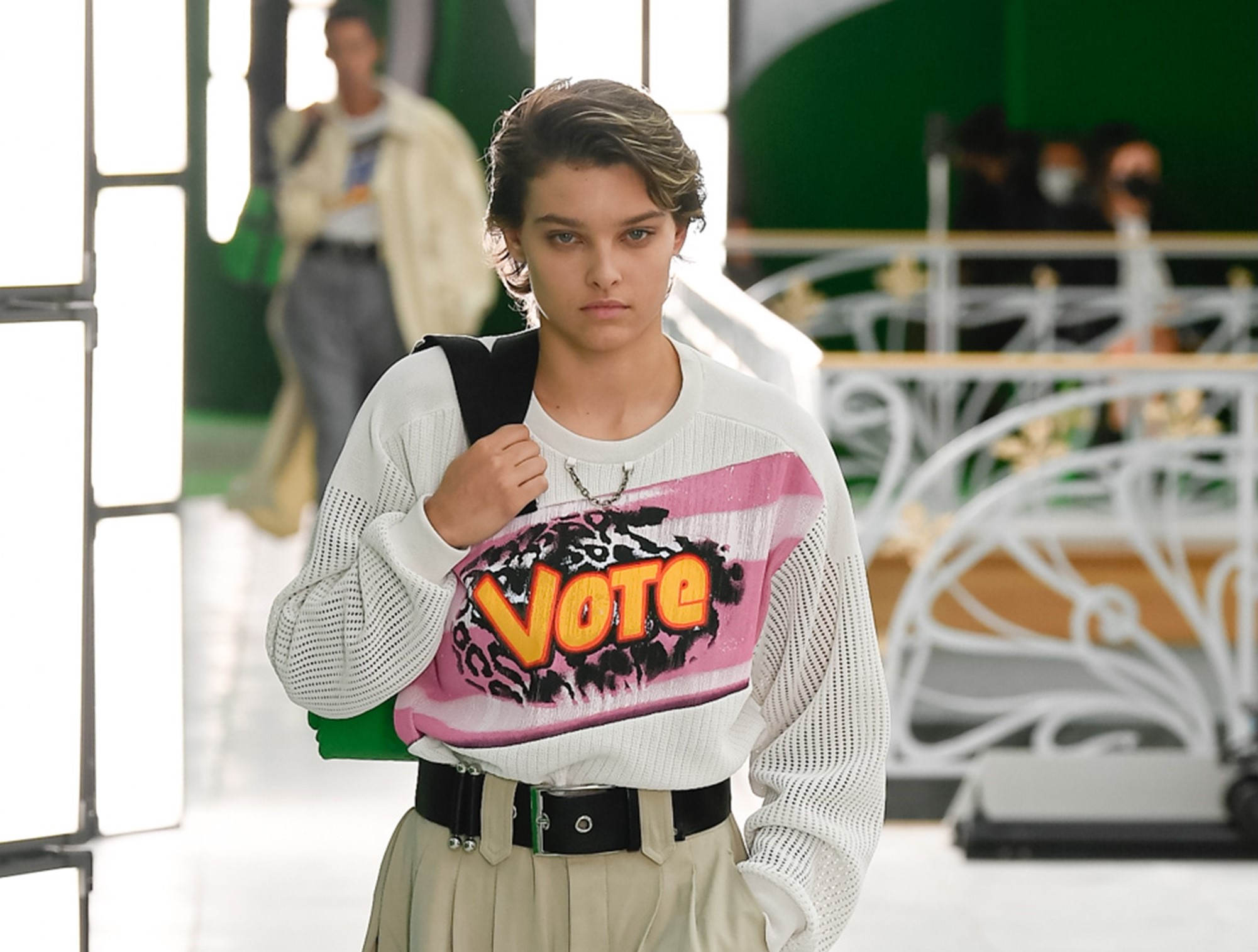 Sfilata Donna Primavera-Estate 2021 di Louis Vuitton