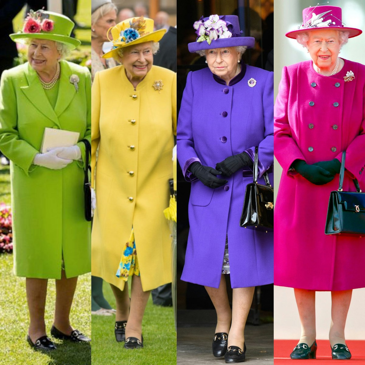Ricordiamo l'eleganza e lo stile della Regina Elisabetta II