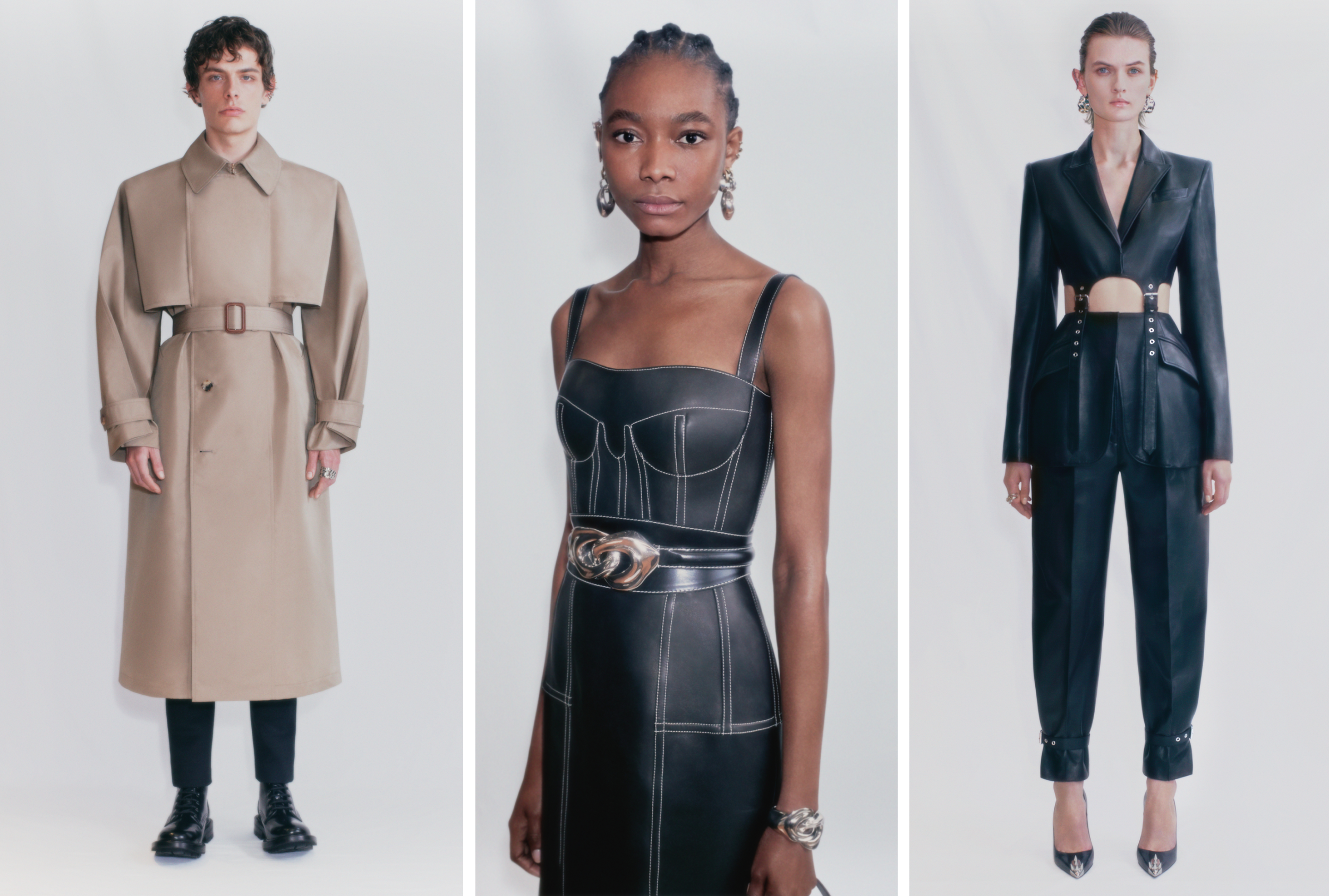La collezione Spring Summer 2021 donna e la Pre Fall Winter 2021 Uomo di Alexander  McQueen