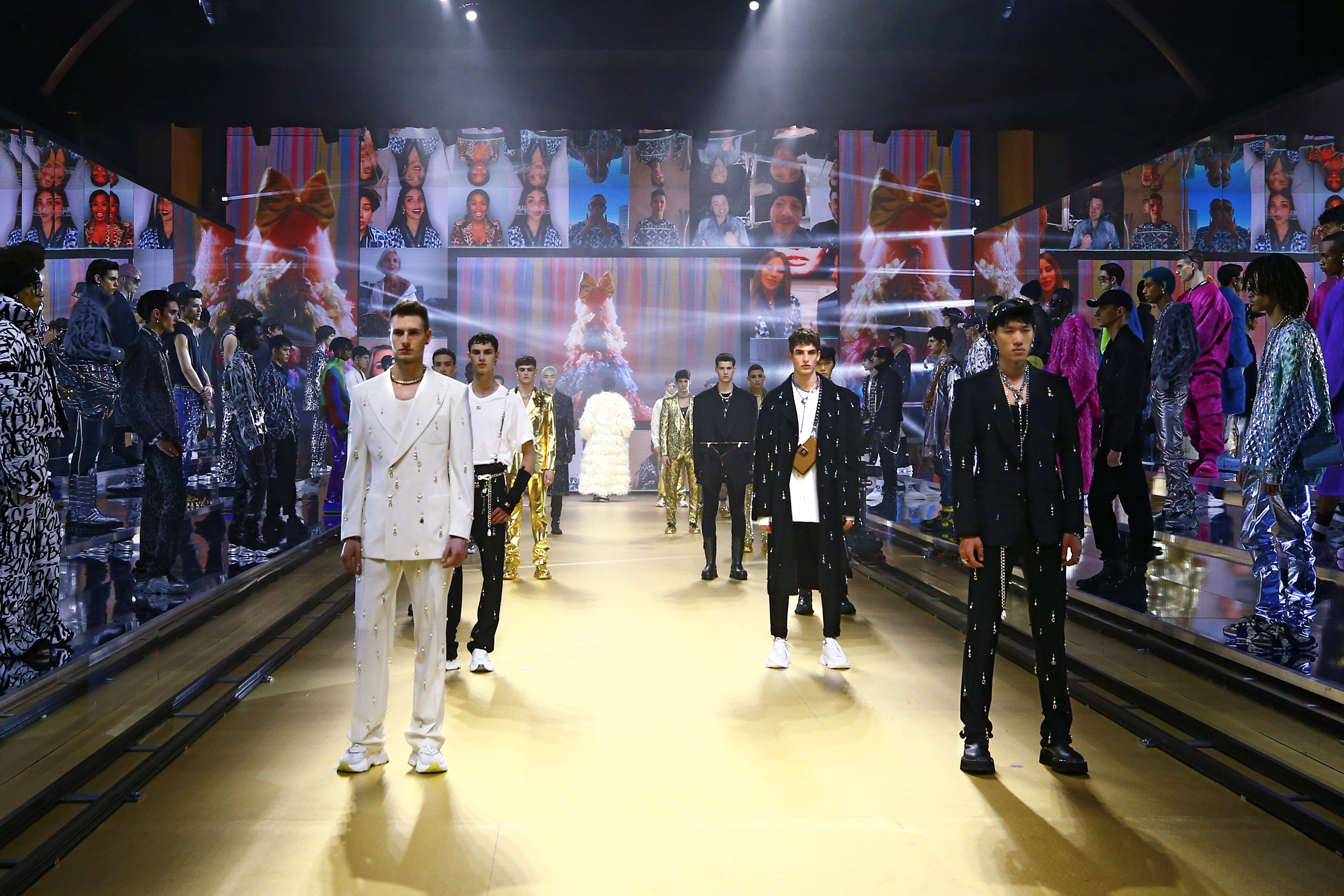 Sfilata Uomo Dolce Gabbana Autunno Inverno 2021 2022 DG Together