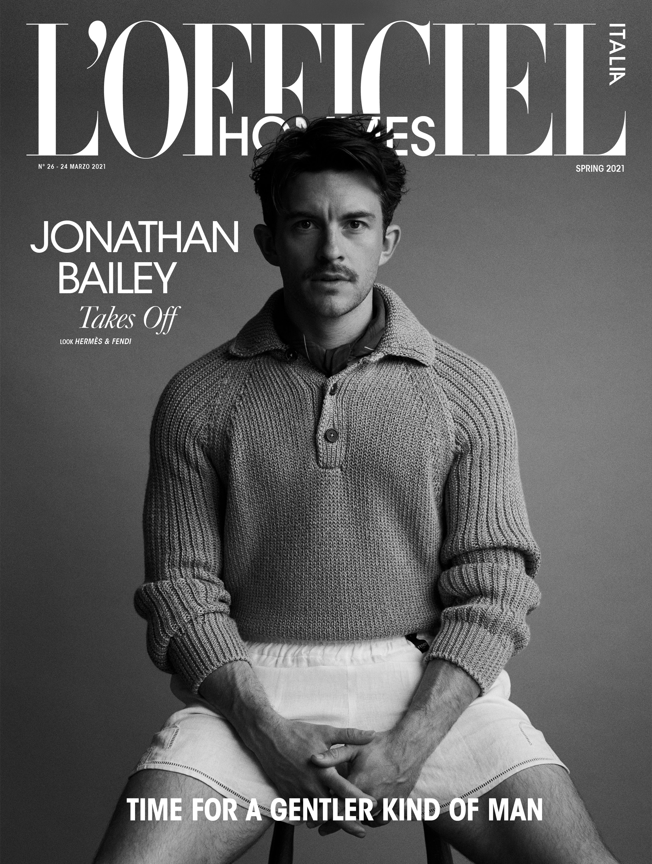 L'Officiel Hommes Italia N°26 Spring 2021 L'Officiel Hommes Italia N°26 Spring 2021