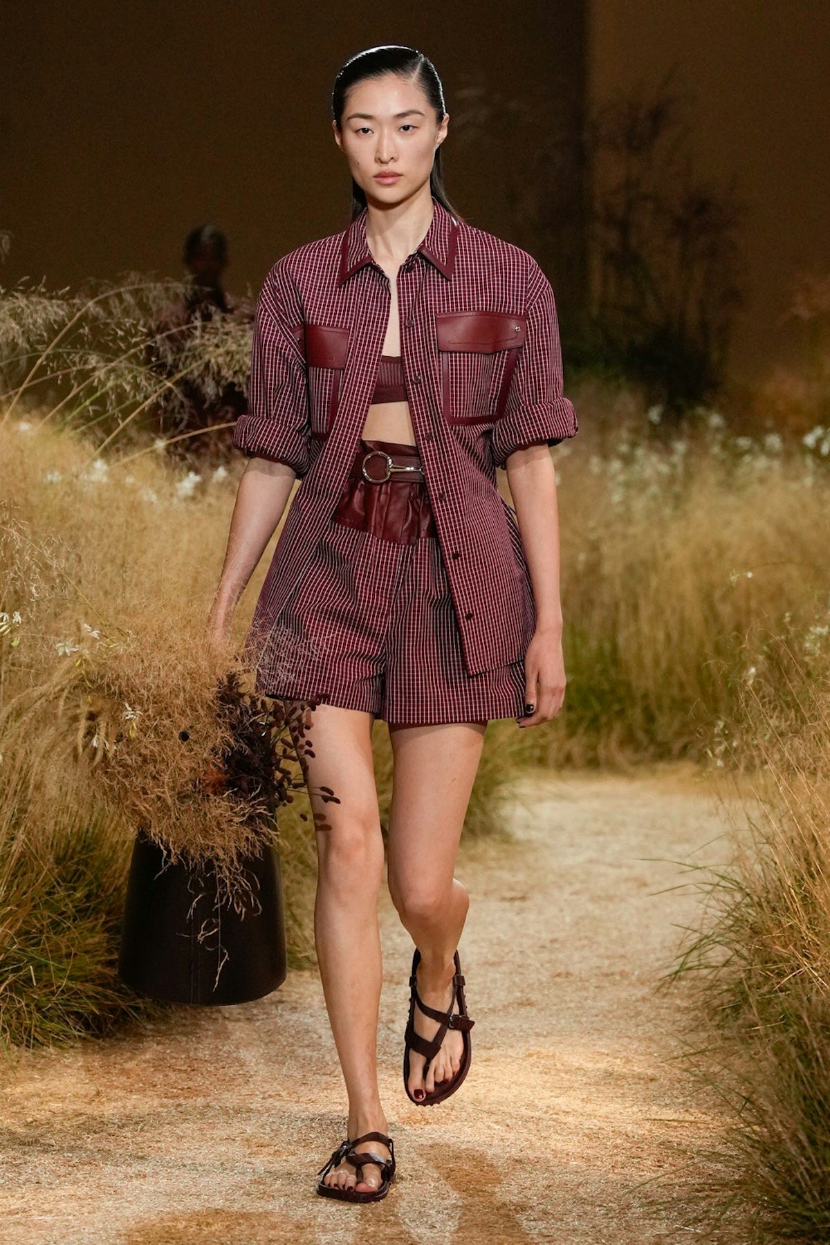 Il giardino di Hermès per la collezione primavera estate 2024