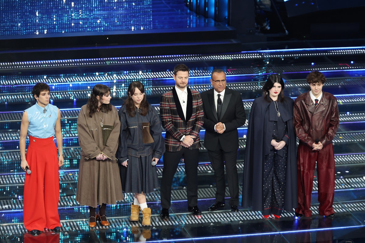 look sanremo 2025 seconda serata