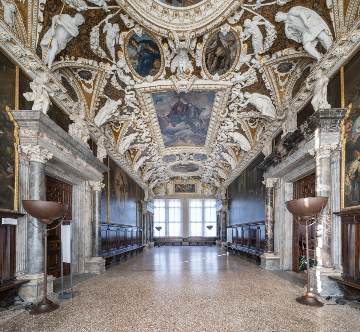 Riaperta al pubblico la Sala delle 4 Porte di Palazzo Ducale a Venezia