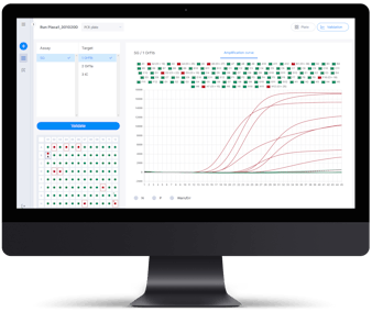 Validierung  qPCR Amplifikationskurve