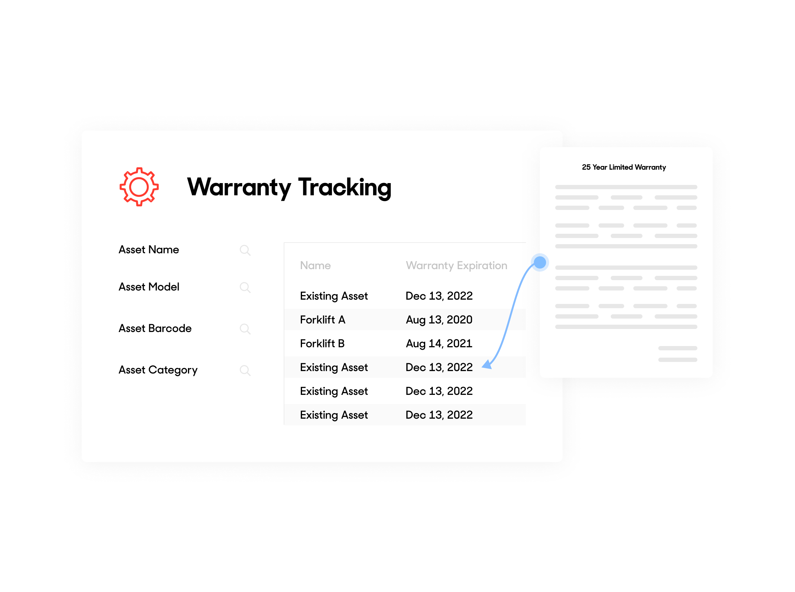 Easily Track Warranties for Equipment and Assets UpKeep
