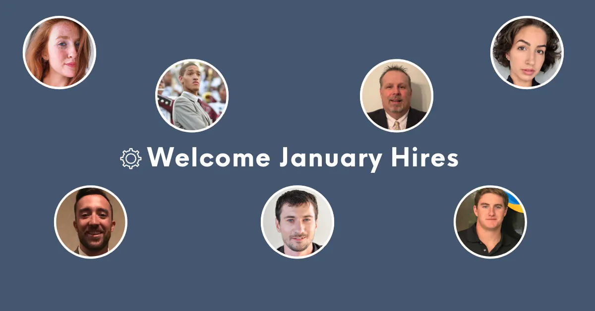 Welcome to UpKeep —January Hires