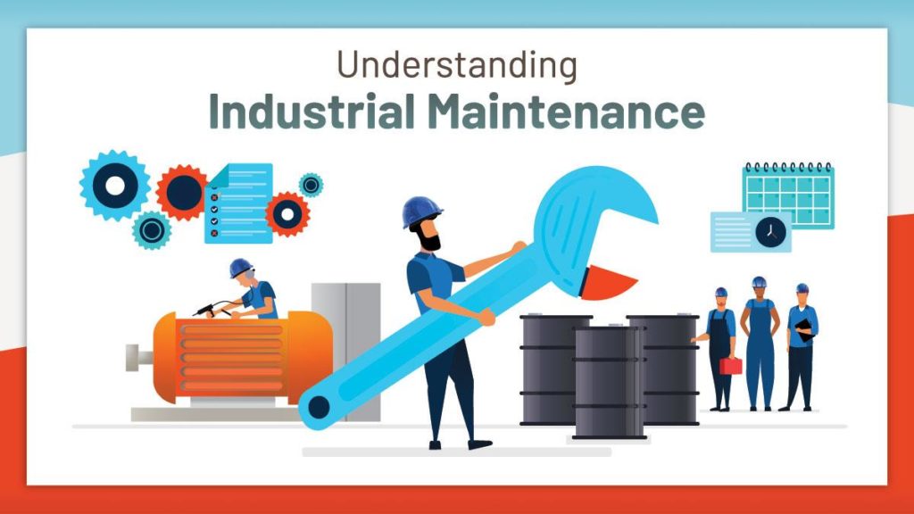 Comprensión de la ilustración de mantenimiento industrial