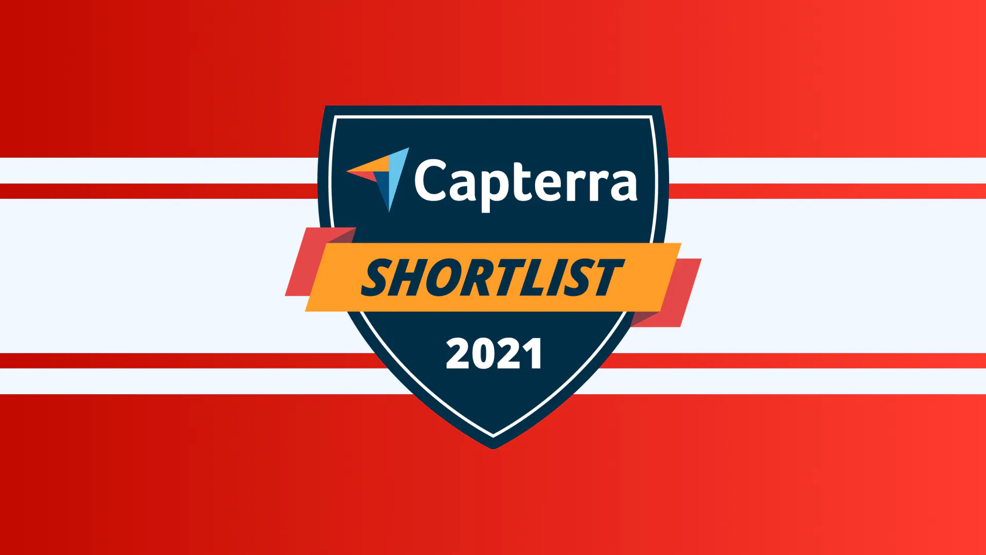 banner showing capterra badge