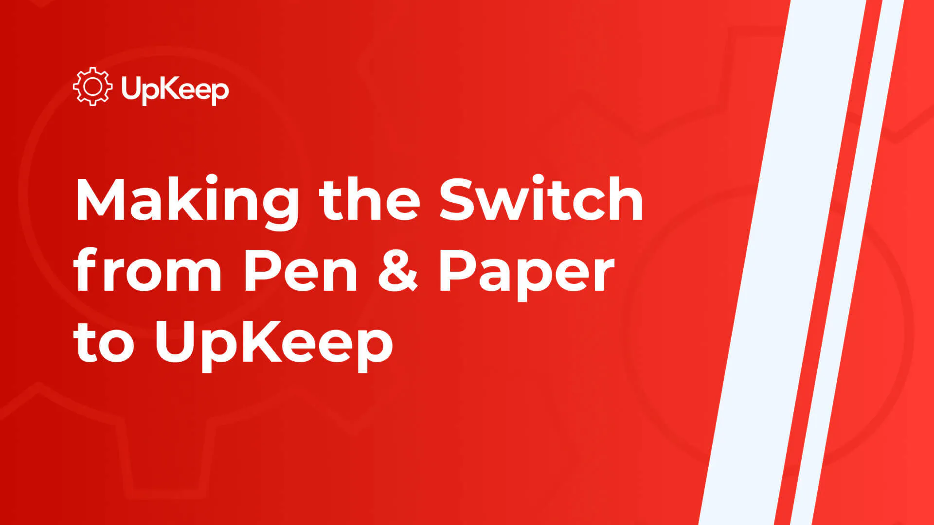 Hacer el cambio de lápiz y papel a UpKeep