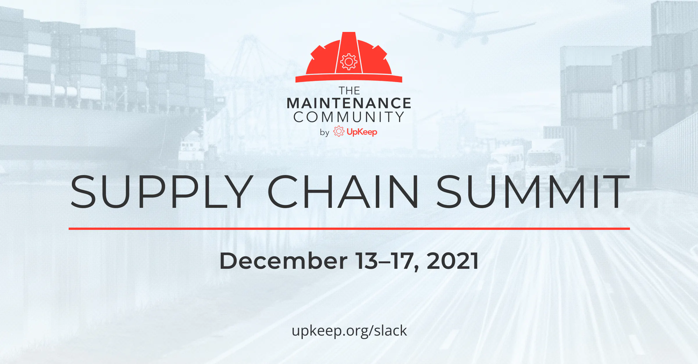 supply chain summit banner
