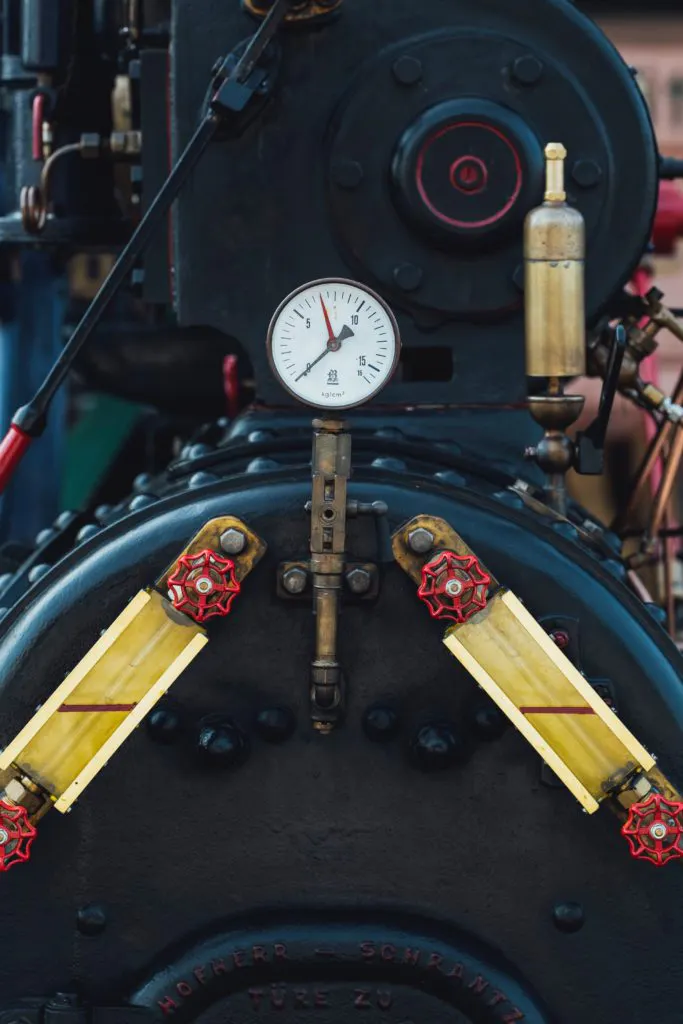 manufacturing equipment in plant