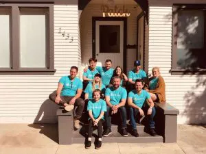 group picture of employees who work at patch