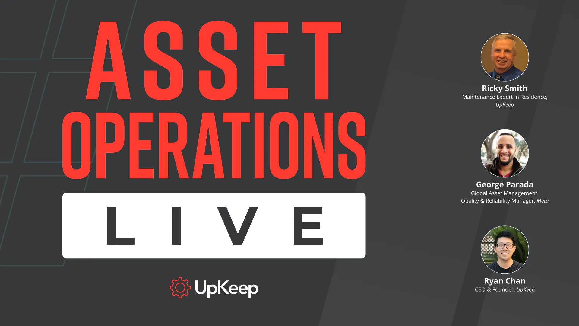 Asset Operations Live: Continuous Improvement From Wherever You Are