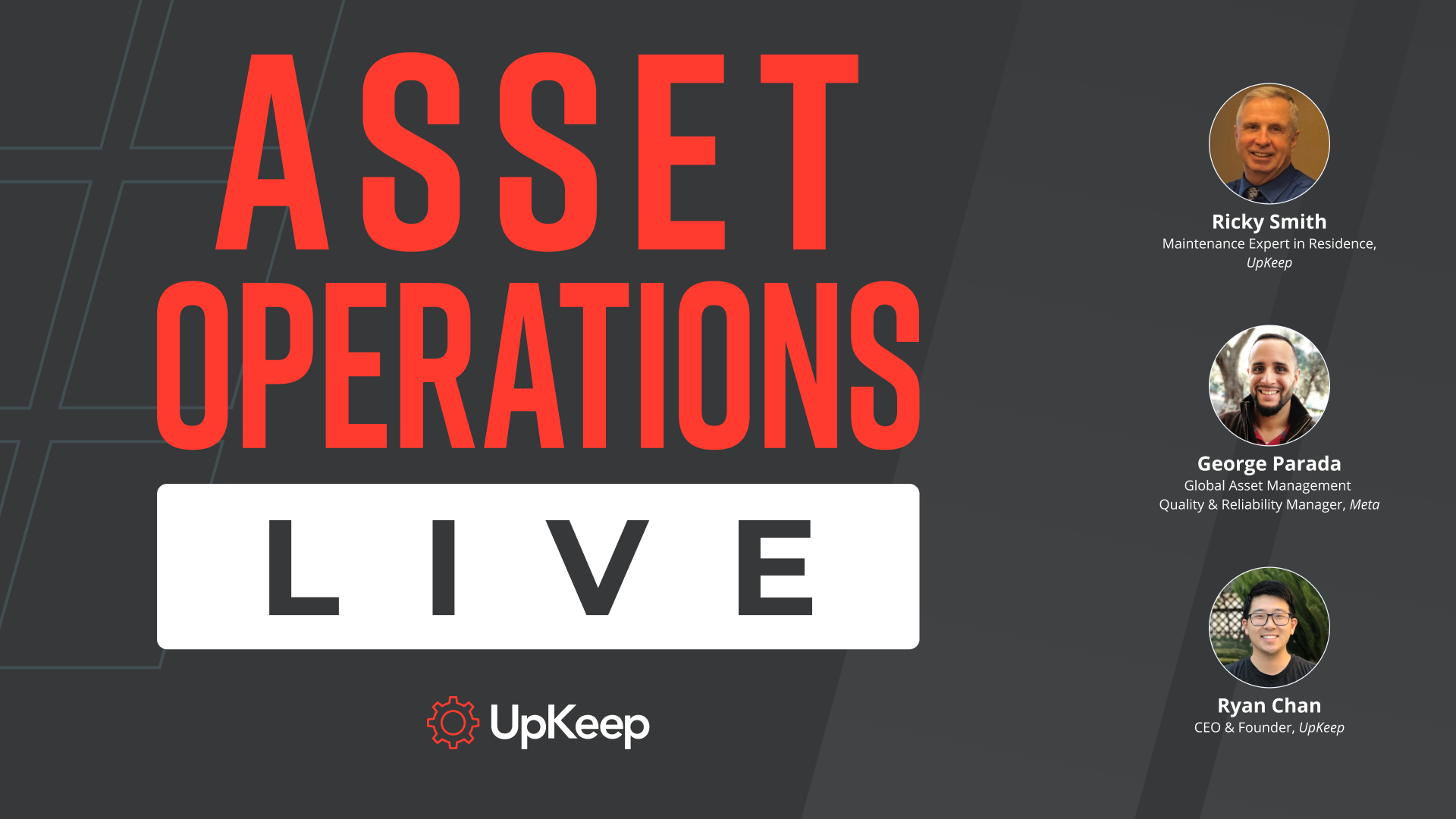Asset Operations Live August 3