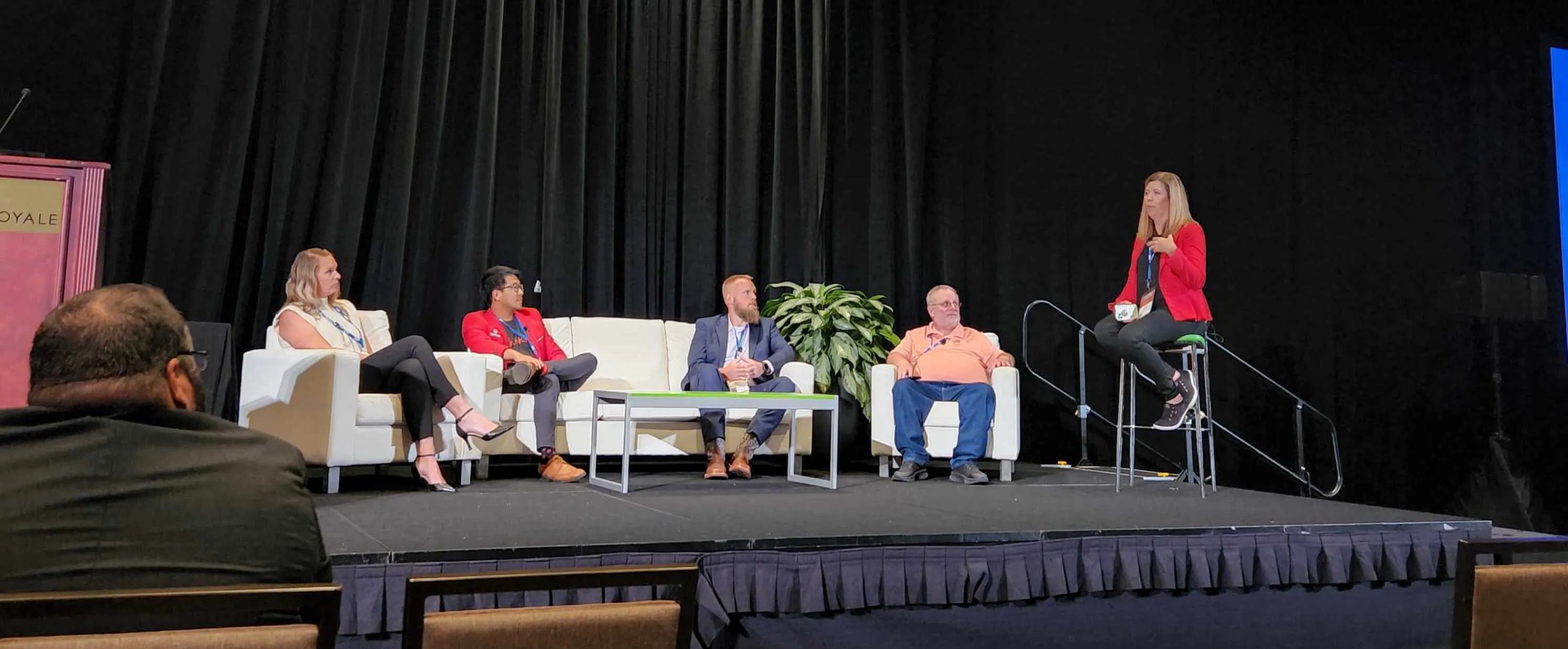 the panelists for Building and Sustaining a Strong Reliability Culture panel at reliable plant conference