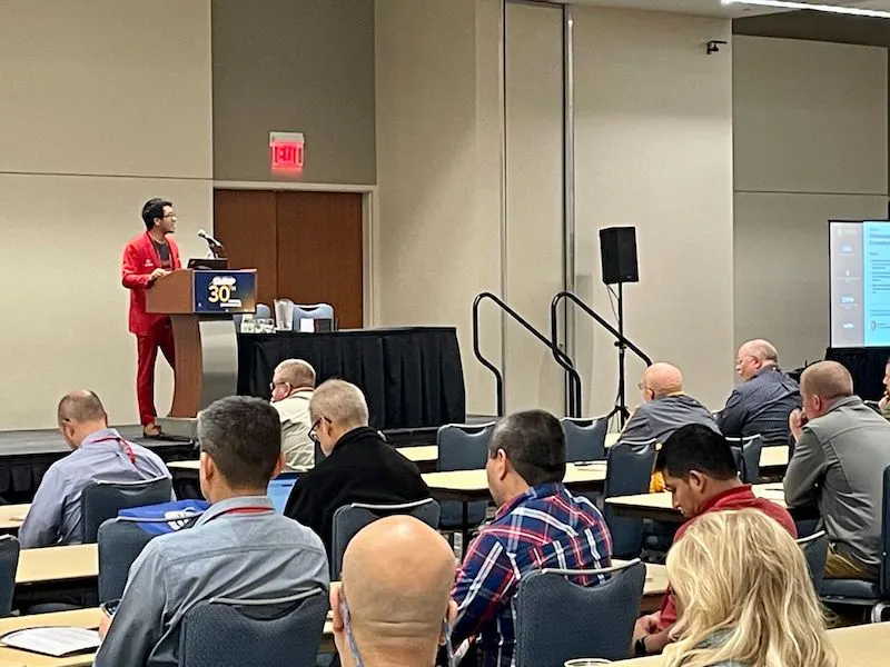 ryan chan presenting at smrp 2022 conference