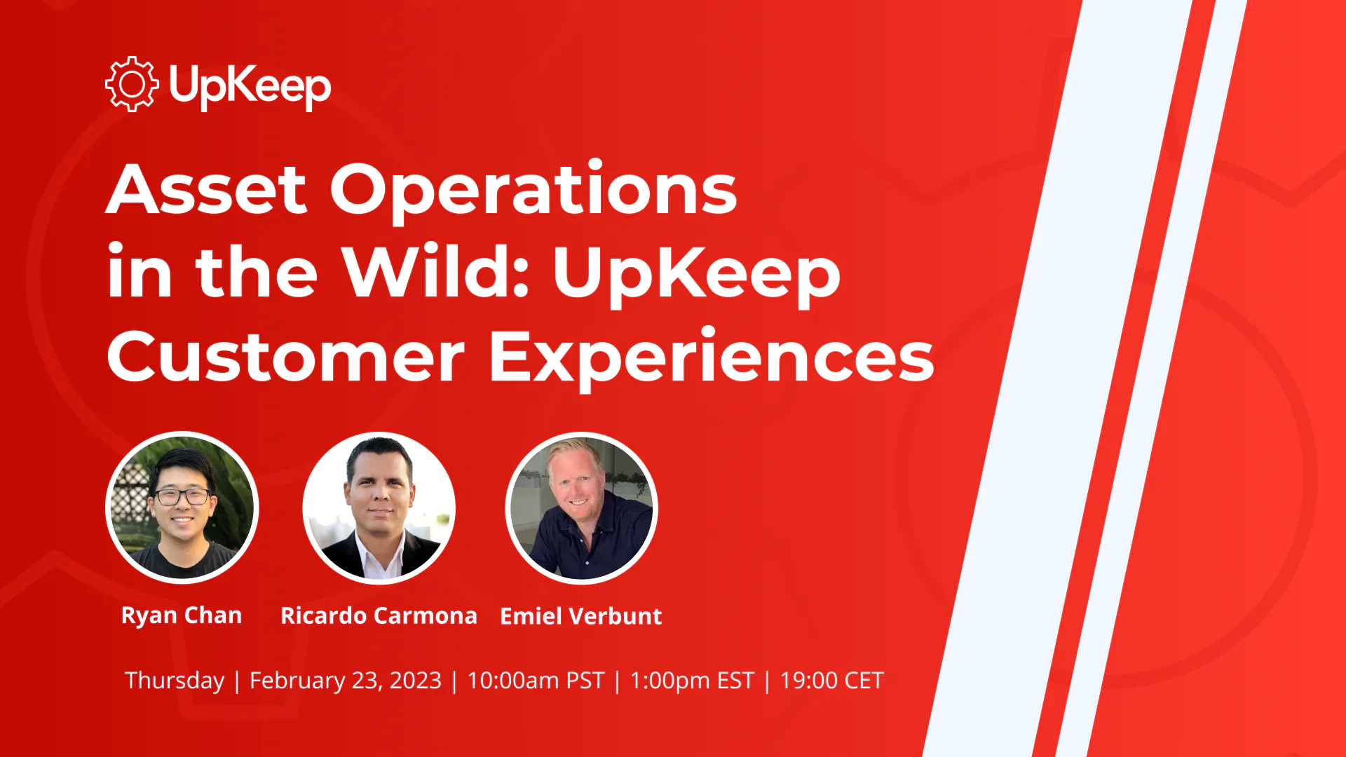 Asset Operations in the Wild: UpKeep Customer Experiences